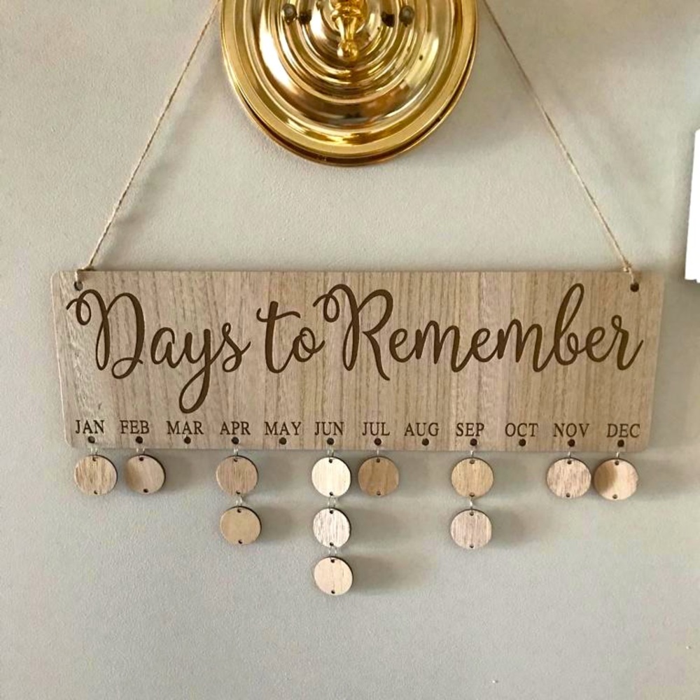 Calendar - Days To Remember ✨